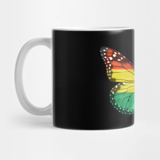 Bolivian Flag  Butterfly - Gift for Bolivian From Bolivia Mug